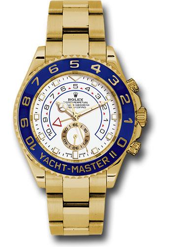 Rolex Yellow Gold Yacht-Master II 44 Watch - White Dial - 116688