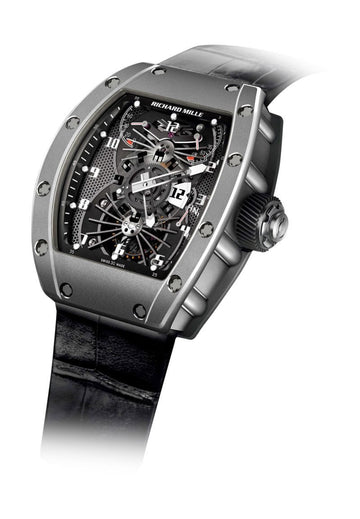 Richard Mille 022 Manual Winding Tourbillon Aerodyne Dual Time Zone